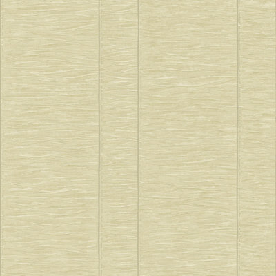 Galerie Palazzo Green Pleated Stripe Embossed Wallpaper