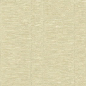 Galerie Palazzo Green Pleated Stripe Embossed Wallpaper