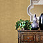 Galerie Palazzo Yellow Gold Pleated Stripe Embossed Wallpaper