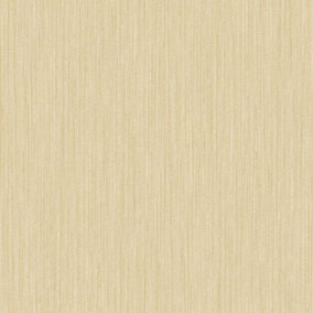 Galerie Palazzo Yellow Gold Vertical Texture Embossed Wallpaper