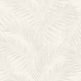 Galerie Palm Tree Cream Wallpaper