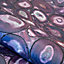 Galerie Pepper Filo Purple Glass Bead Geometric Stone Wallpaper