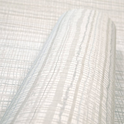 Galerie Pepper Fondo White Wild Grass Effect Wallpaper