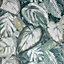 Galerie Pepper Vita Green Glass Bead Finish Ficus Leaf Wallpaper