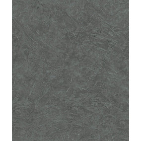 Galerie Perfecto 2 Black Scratched Texture Textured Wallpaper