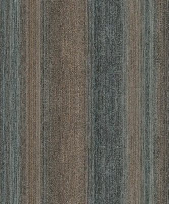 Galerie Perfecto 2 Grey Brown Black Striped Texture Textured Wallpaper