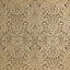 Galerie Precious Brown Glitter Brocade Damask Wallpaper Roll