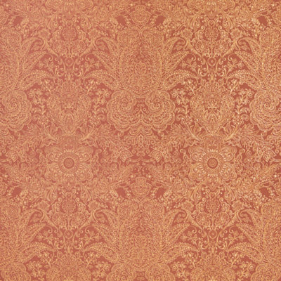 Galerie Precious Old Red Glitter Brocade Damask Wallpaper Roll