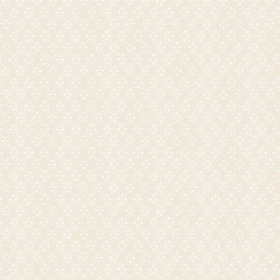 Galerie Pretty Prints Beige Floral Trellis Wallpaper Roll