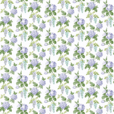 Galerie Pretty Prints Purple Mini Rose Wallpaper Roll