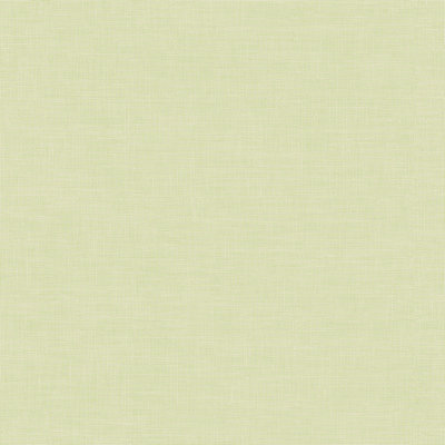 Galerie Rose Garden Green Plain Linen Effect Smooth Wallpaper