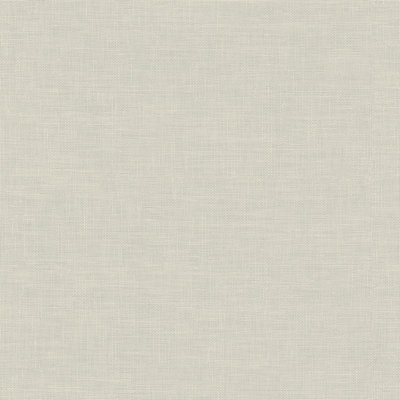 Galerie Rose Garden Silver Grey Plain Linen Effect Smooth Wallpaper