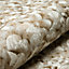 Galerie Salt Arco Nutmeg 3D Embossed Lustre Flower Leaf Wallpaper Roll