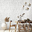 Galerie Salt Calma Sea Salt Shimmer Paper Strips Design Wallpaper Roll