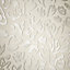Galerie Salt Fiore Sesame Metallic Flower Design Wallpaper Roll