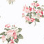 Galerie Secret Garden White/Pink Floral Bouquet Wallpaper Roll