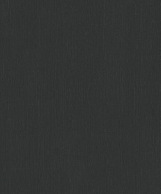 Galerie Serene Collection Black Fine Silk Metallic Hue Wallpaper Roll