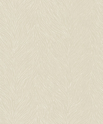 Galerie Serene Collection Metallic Beige Abstract Branches Wallpaper ...