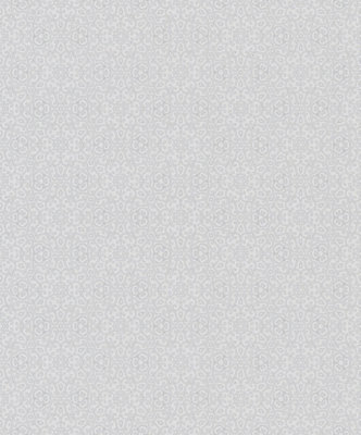 Galerie Serene Collection Metallic Beige Openwork Mandala Flower Wallpaper Roll