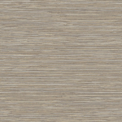 Galerie Shades of Colour Brown Grasscloth Style Wallpaper