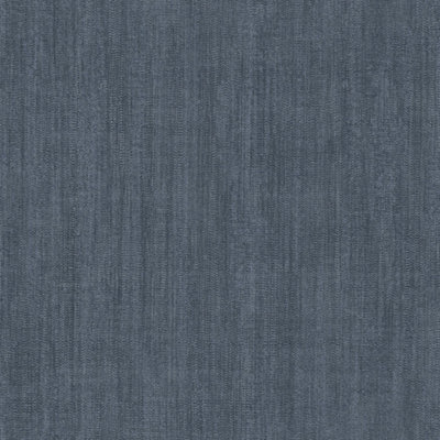 Galerie Shades of Colour Dark Blue Textile Textured Wallpaper