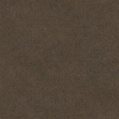 Galerie Shades of Colour Dark Brown Leather Effect A4 Wallpaper Sample