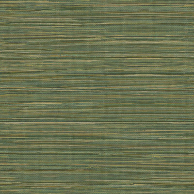 Galerie Shades of Colour Green Grasscloth Style A4 Wallpaper Sample