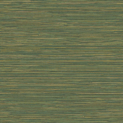 Galerie Shades of Colour Green Grasscloth Style Wallpaper