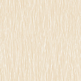 Galerie Shades Yellow Gold Stripe Smooth Wallpaper