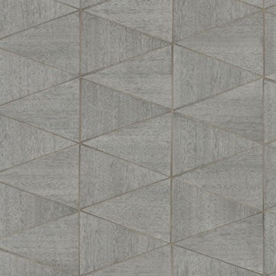 Galerie Silver Grey Graphic Wallpaper