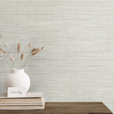 Galerie Silver Grey Mei Wallpaper
