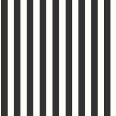 Galerie Simply Silks 4 Black, Silver Metallic Formal Stripe Embossed Wallpaper