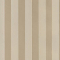 Galerie Simply Silks 4 Brushed Metallic Gold Matte Shiny Stripe Embossed Wallpaper