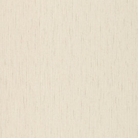 Galerie Simply Silks 4 Ivory, Warm Metallic Grey String Embossed Wallpaper