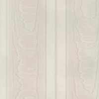 Galerie Simply Silks 4 Ivory Wide Moire Stripe Embossed Wallpaper