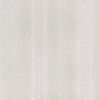 Galerie Simply Silks 4 Soft Grey Medium Moire Stripe Embossed Wallpaper
