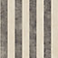 Galerie Simply Stripes 3 Beige Black Textured Stripe Smooth Wallpaper