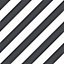Galerie Simply Stripes 3 Black Diagonal Stripe Smooth Wallpaper