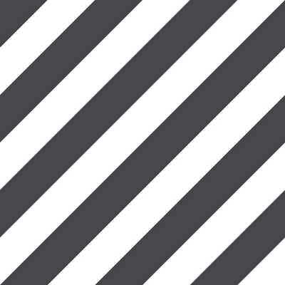 Galerie Simply Stripes 3 Black Diagonal Stripe Smooth Wallpaper