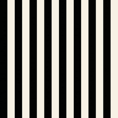 Galerie Simply Stripes 3 Black Regency Stripe Smooth Wallpaper