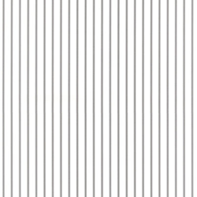Galerie Simply Stripes 3 Black Ticking Stripe Smooth A4 Wallpaper Sample