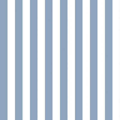 Galerie Simply Stripes 3 Blue Regency Stripe Smooth Wallpaper