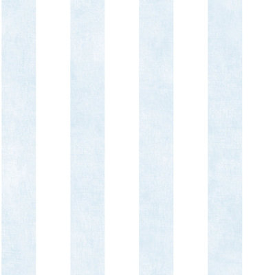 Galerie Simply Stripes 3 Blue Textured Stripe Smooth A4 Wallpaper Sample