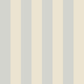 Galerie Simply Stripes 3 Light Beige Light Blue Tent Stripe Smooth Wallpaper