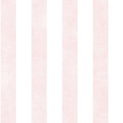 Galerie Simply Stripes 3 Pink Textured Stripe Smooth Wallpaper