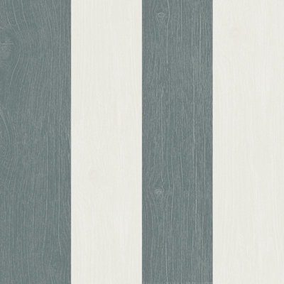 Galerie Skagen Blue Wood Stripe Smooth Wallpaper