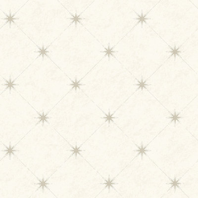 Galerie Skagen Cream Beige Stars Smooth Wallpaper