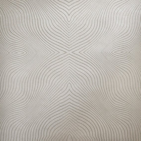 Galerie Slow Living Dusty Lilac Flow Geometric 3D Embossed Glitter Wallpaper Roll