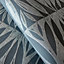 Galerie Slow Living Night Blue Passion Leaf Stripe 3D Embossed Glitter Wallpaper Roll