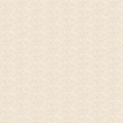 Galerie Small Prints Beige Small Paisley Wallpaper Roll